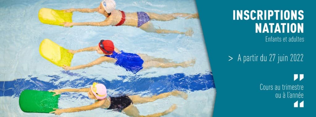 inscriptions natation 2022-2023