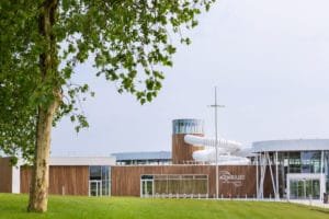 Photo extérieure du parc aquatique Aqua°bulles