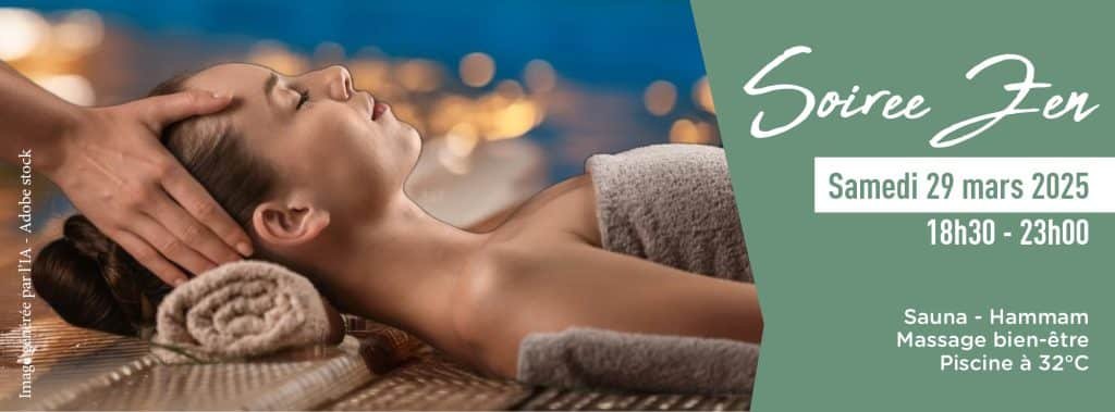 Soirée massage en piscine