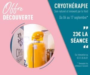 cryothérapie séance d'essai st fulgent